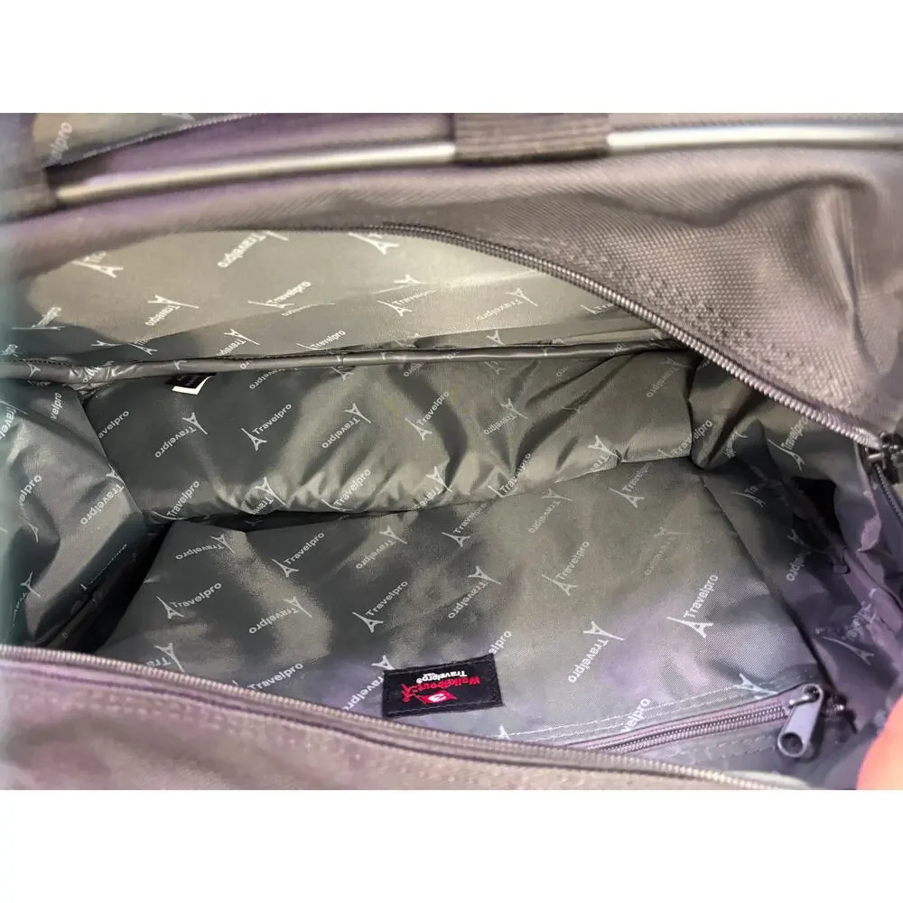Travelpro WalkAbout Flight Crew  Tote Bag Black Travel Shoulder Briefcase